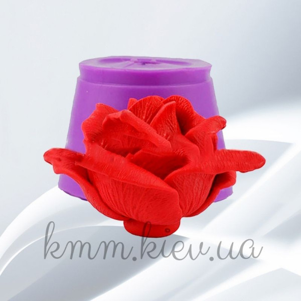Силіконова форма люкс 3D Роза Даллас