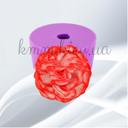 Силиконовая форма люкс 3D Ранункулюс Пон-Пон-foto3