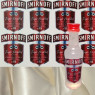 Наклейка етикетка на пляшку горілки Smirnoff