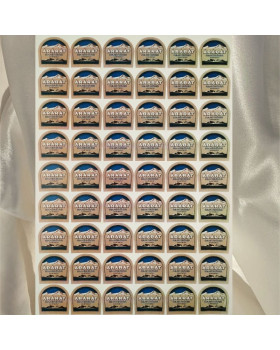 Наклейка етикетка на пляшку Ararat Арарат