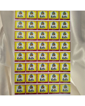 Наклейка этикетка на бутылку пива Leffe-foto2