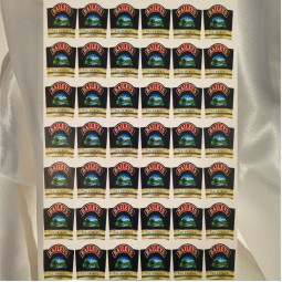 Наклейка этикетка на бутылку ликера Baileys Бейлис-foto2