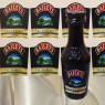 Наклейка етикетка на пляшку лікеру Baileys Бейліс