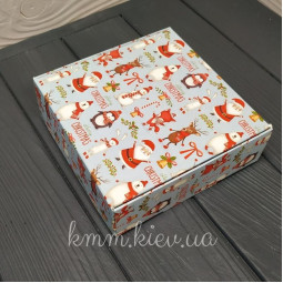 Коробка Санта 150х150х50мм