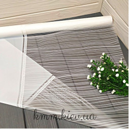 Пленка матовая с прозрачным окном и полоской Белая 100смх70см