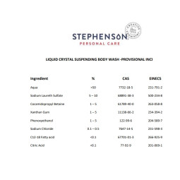 Основа суспензия моющего геля для тела Liquid Crystal Suspending Body wash Англия - 100г-foto2