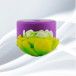 Силиконовая форма Люкс 3D Пион Сара Бернар-foto2