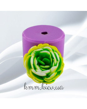 Силіконова форма Люкс 3D Півонія Сара Бернар Силіконова форма Люкс 3D Півонія Сара Бернар