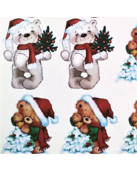 Картинка на водорозчинному папері Новий рік 2 (1 шт) - Дід Мороз-foto2