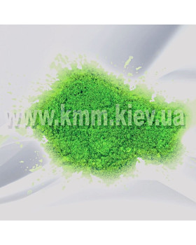 Перламутр світло-зелений сухий - 10г