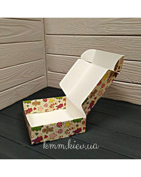 Коробка Веселий Новий рік 150х150х50мм-foto2