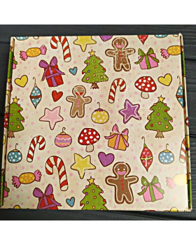 Коробка Веселий Новий рік 150х150х50мм-foto3