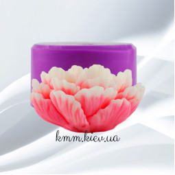 Силиконовая форма люкс 3D Пион Мисс Америка-foto2