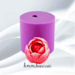 Силиконовая форма люкс 3D Тюльпан Jack Pot (Джек Пот) полураскрытый-foto2