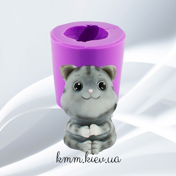 Силіконова форма люкс 3D Кіт Мілаха