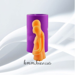 Силиконовая форма люкс 3D Свеча Влюбленная пара-foto2