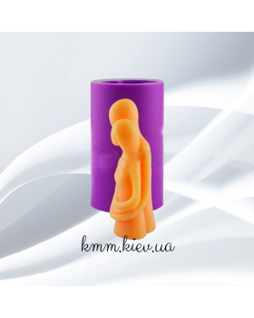 Силіконова форма люкс 3D Свічка Закохана пара-foto2