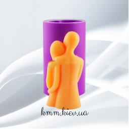 Силиконовая форма люкс 3D Свеча Влюбленная пара-foto3