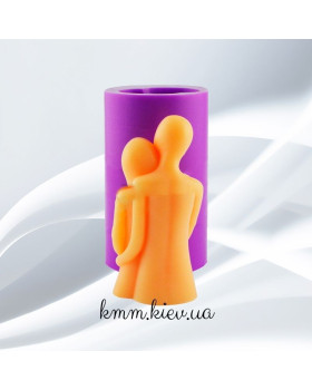 Силіконова форма люкс 3D Свічка Закохана пара-foto3