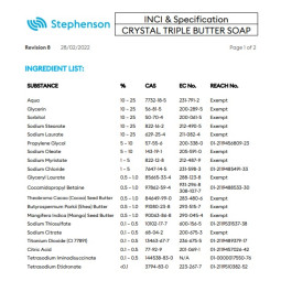 Мыльная основа Crystal Triple Butter (TBS) Англия - 200г-foto2