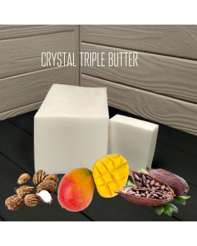Мильна основа Crystal Triple Butter (TBS) Англія - ​​200г