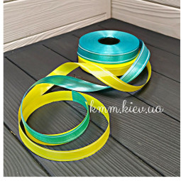 Лента полипропиленовая с каемкой 20мм в ассортименте (1м, рулон 100м). - Бирюзовый, 1 м-foto3