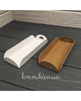 Підкладка з вушками 137х48мм (Крафт, Біла) - Крафт