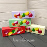 Коробка Macarons Макаронс 170х55х50мм колір в асортименті - Світло-жовтий