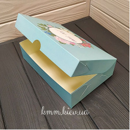 Коробка For you Бирюзовая 225х150х60мм-foto2