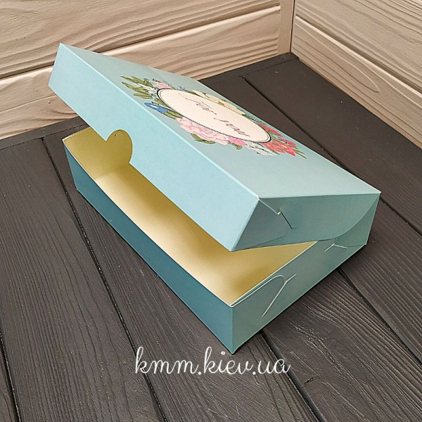 Коробка For you Бірюзова 225х150х60мм