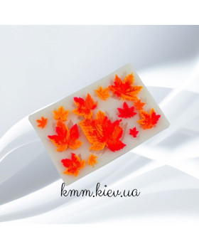 Силіконовий Молд-міні Осінні листочки