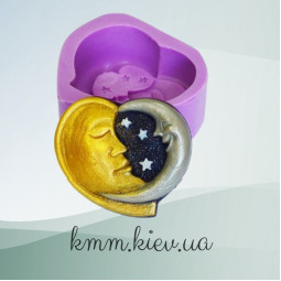 Силиконовая форма люкс Лунная Ночь 3D