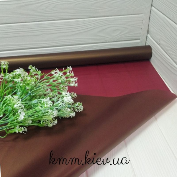 Плівка матова Бордо ширина 65см 1метр