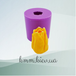 Силиконовая форма люкс Тюльпан в бутоне 02 3D