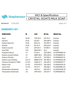 Мильна основа Crystal Goats Milk з козячим молоком Англія - ​​200г-foto2