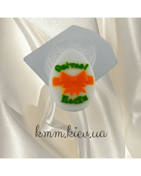 Пластикова форма Яйце плоске з бантом