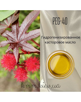 Гідрогенізована рицинова олія PEG-40 90% Індія - 50г