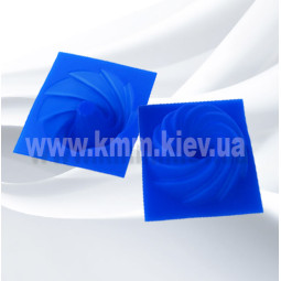 Силиконовая форма Кекс спиральный (1 форма, планшет 6шт.) - Одна форма