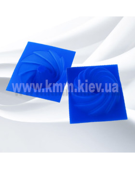 Силіконова форма Кекс спіральний (1 форма, планшет 6шт.) - Одна форма