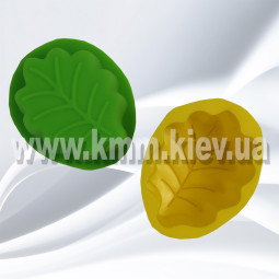 Силиконовая форма Тыква и листочек (2 шт, планшет 6 шт) - тыква+лист-foto3