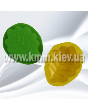 Силіконова форма Гарбуз та листочок (2 шт, планшет 6 шт) - гарбуз+лист-foto3