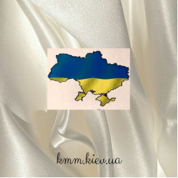 Картинка на водорозчинному папері Україна (мапа)