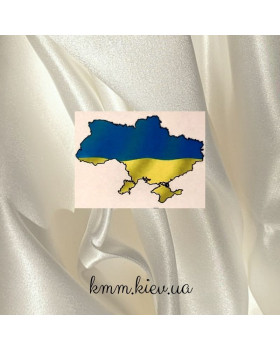 Картинка на водорозчинному папері Україна (мапа)