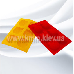 Силиконовая форма Hello kitty Хелло Китти (1 форма, планшет 6шт) - Одна форма-foto2