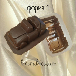 Силиконовая форма Машины иномарки автомобили (1 форма, планшет 8 шт) - форма 1-foto2