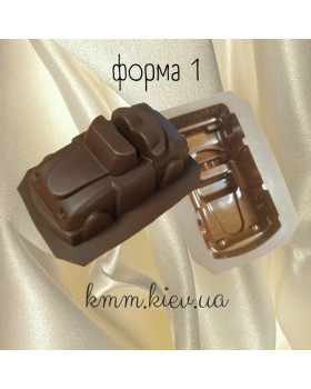 Силіконова форма Машини іномарки автомобілі (1 форма, планшет 8 шт) - форма 1-foto2