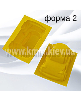 Силіконова форма Машини іномарки автомобілі (1 форма, планшет 8 шт) - форма 1-foto3