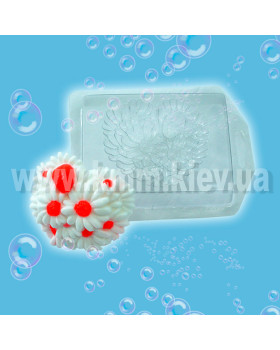 Пластикова форма Серце з ромашок-foto2