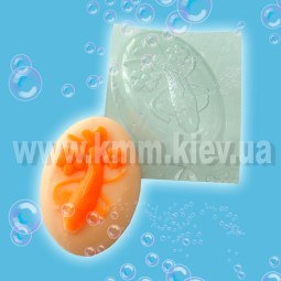 Пластикова форма Золота рибка