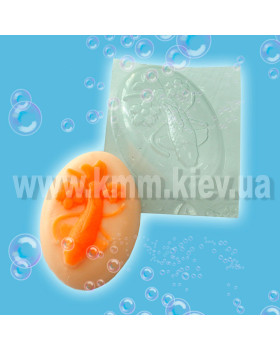 Пластиковая форма Золотая рыбка